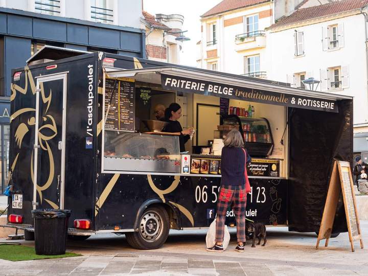 mettre Camion friterie Lagny-sur-Marne
